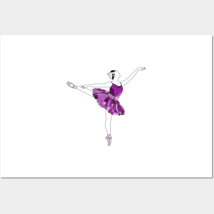 Ballet Dancer Posters and Art